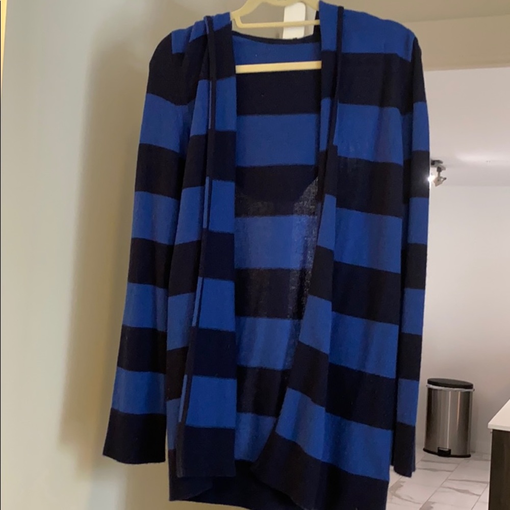 Christopher Fisher long cardigan with hood
